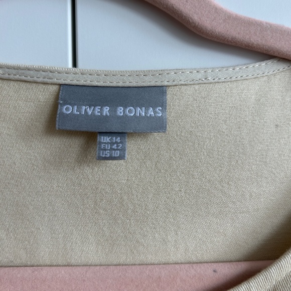 Oliver Bonas Tan Jumpsuit with Tie - Picture 4 of 12